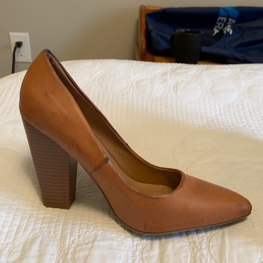 Brown heels